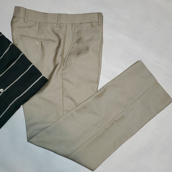 JF J. FERRAR SLIM FIT SLACKS - Picture 4 of 7